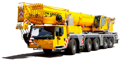 Автокран 200 тонн Liebherr LTM-1200 в аренду Санкт-Петербург Автокран 200 тонн Liebherr LTM-1200 в аренду в Спб