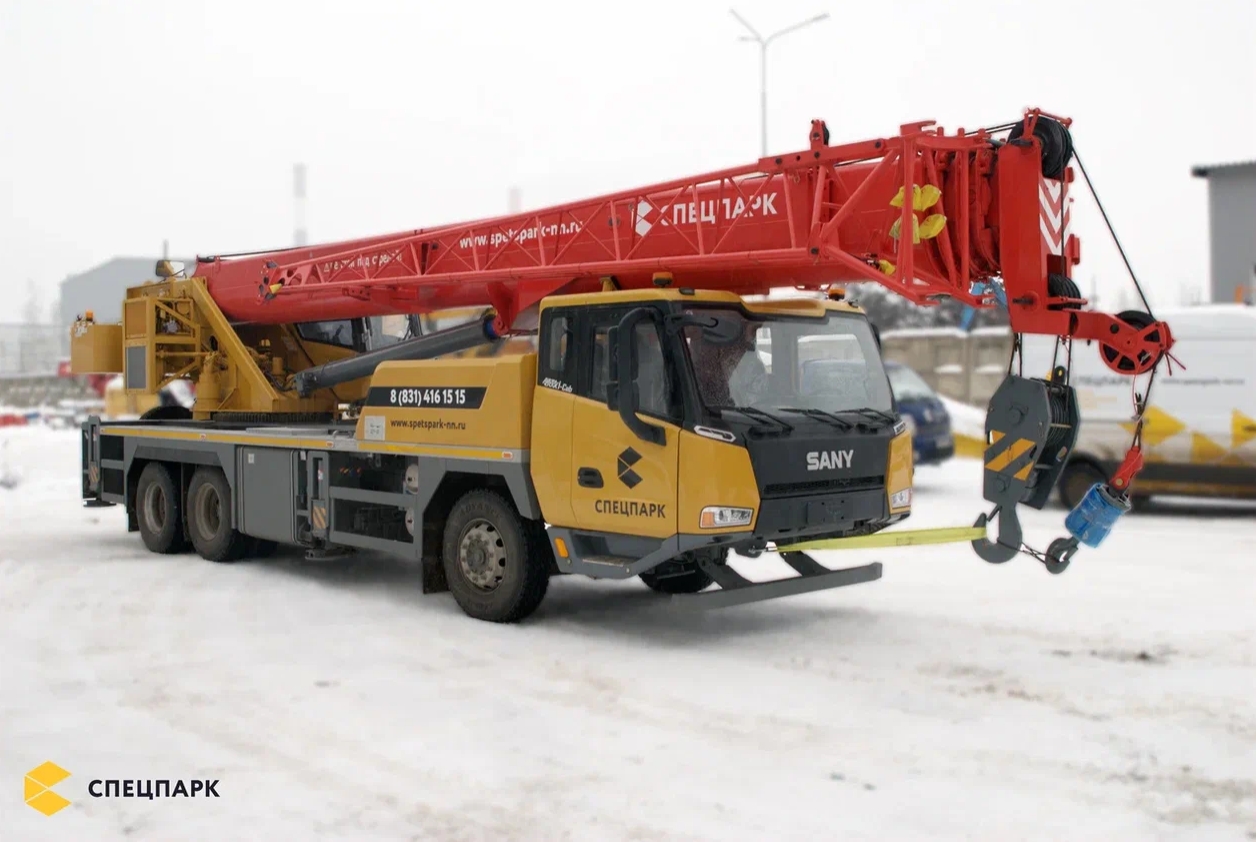аренда автокран Sany STC250T5-5 25 тонн аренда автокран Sany STC250T5-5 25 тонн